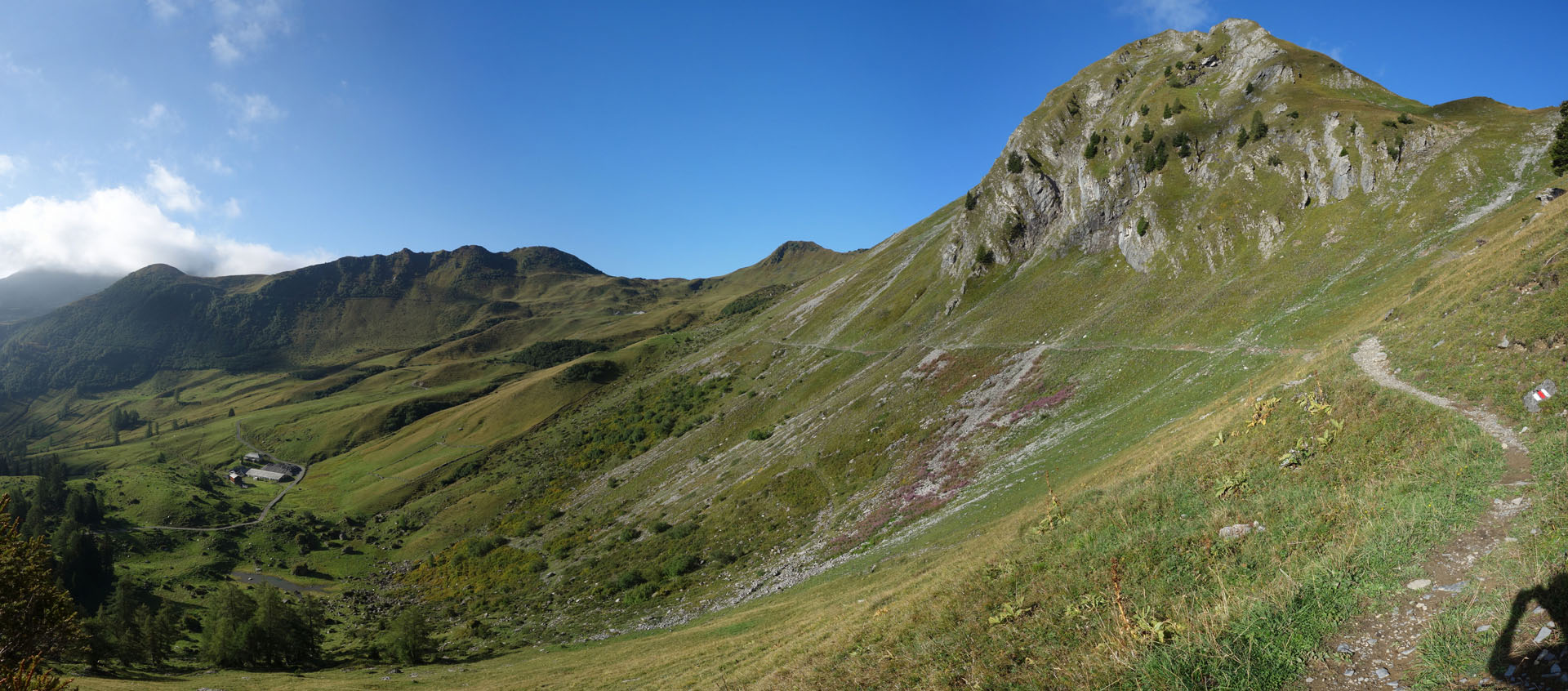 Wanderweg Älpi Fläscher Tal