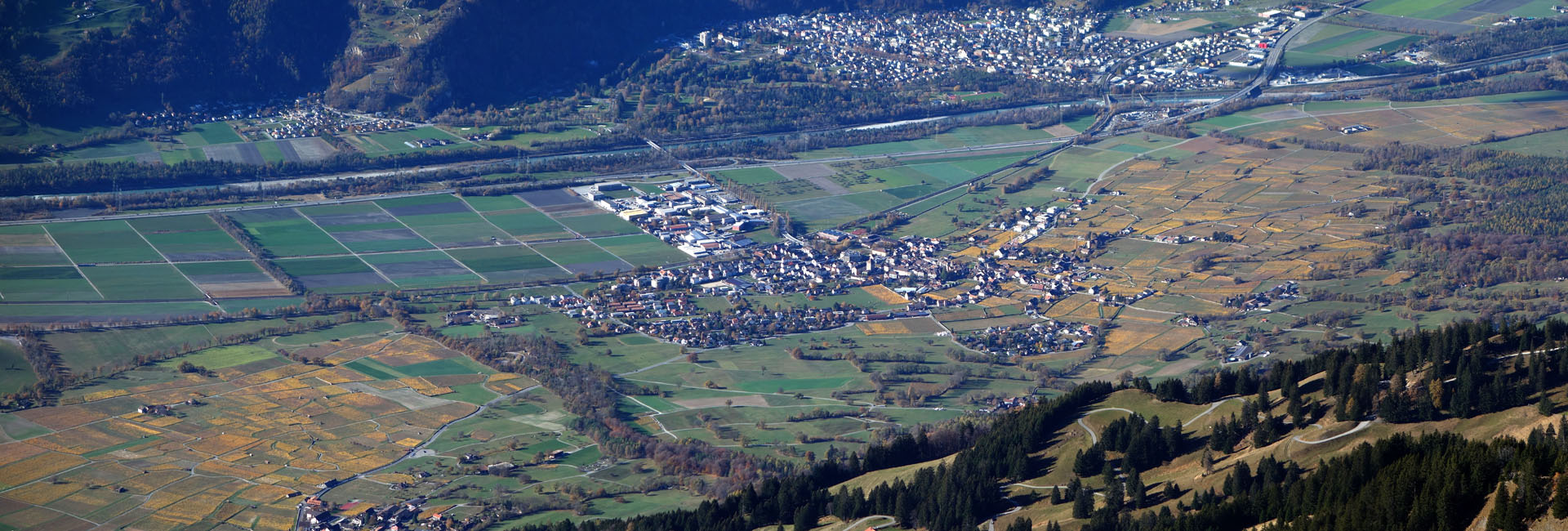 Maienfeld im Herbst