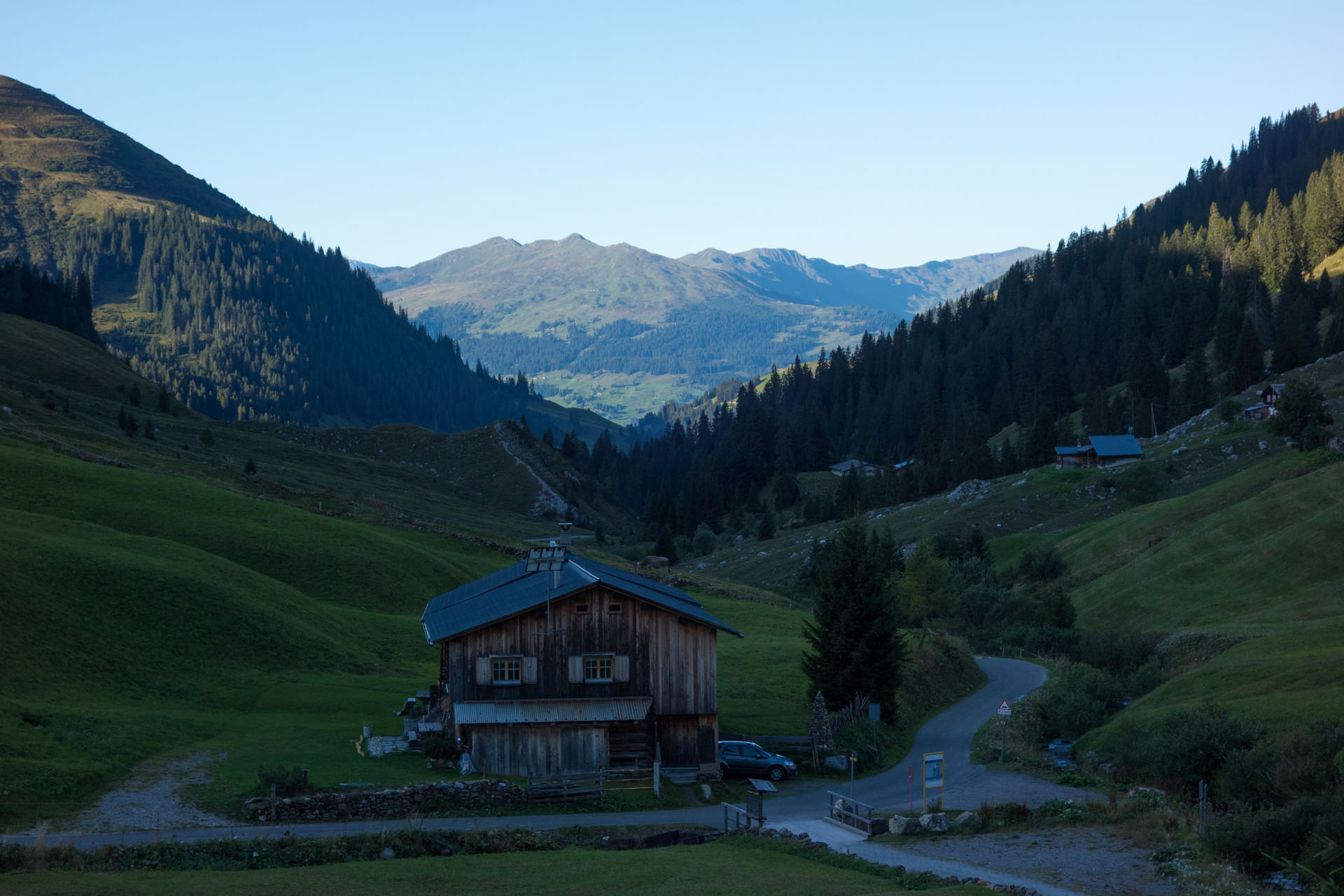 Partnun am Morgen