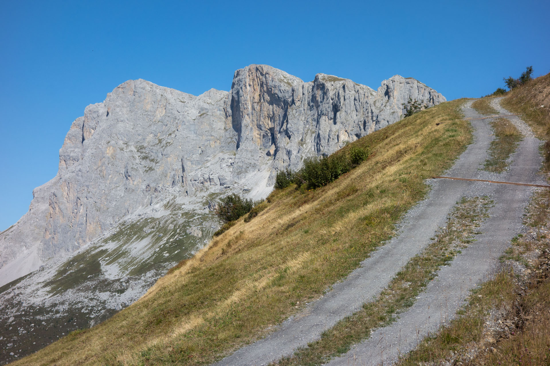 Steile Straße