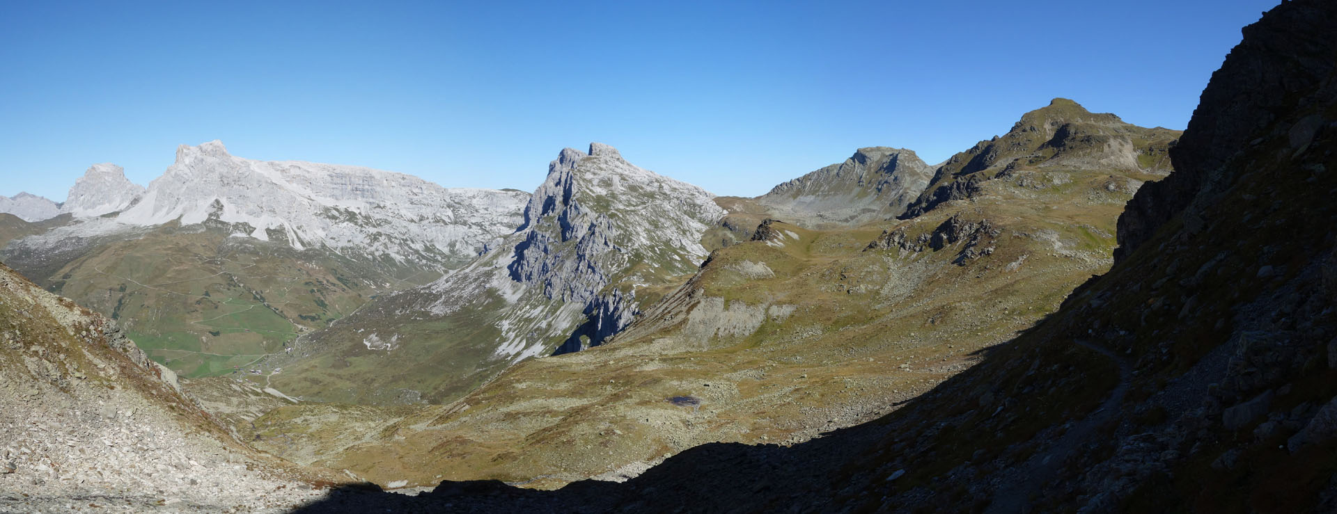 Sulzfluh Schijenflue Rotspitz