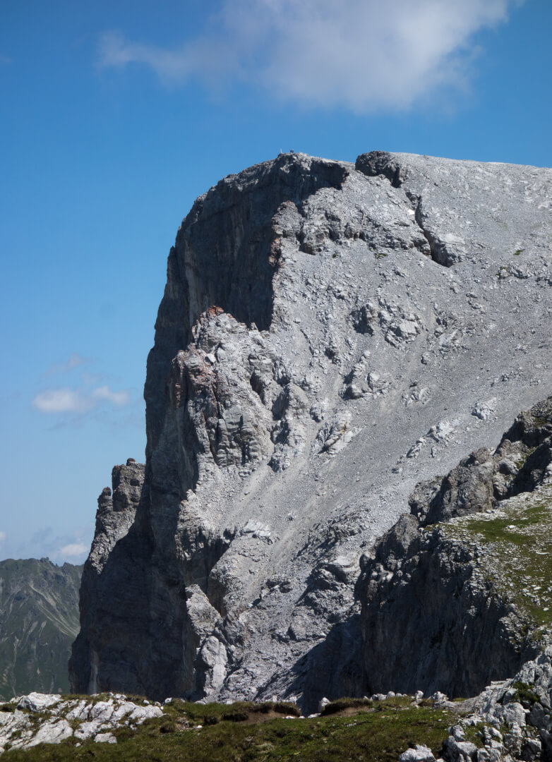 Rätschenhorn Felswand