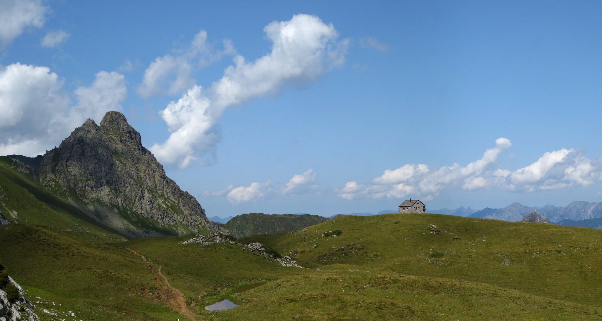 Schwarzhorn mit Zollhütte
