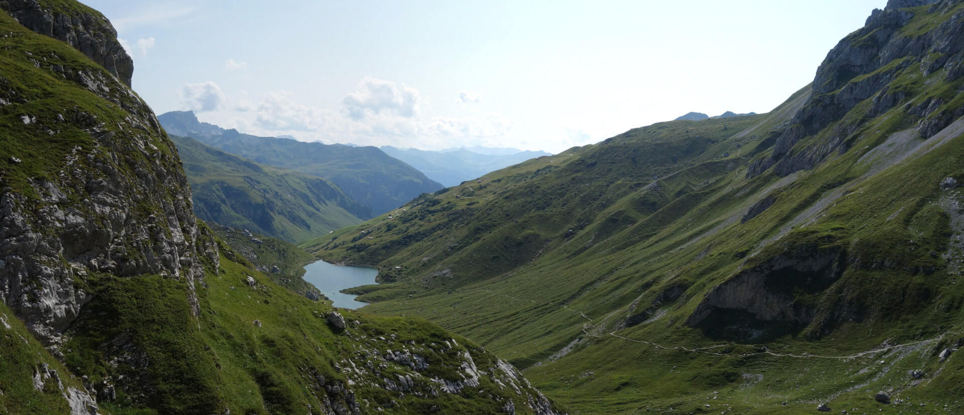 Wandern Tilisunahütte Partnunsee