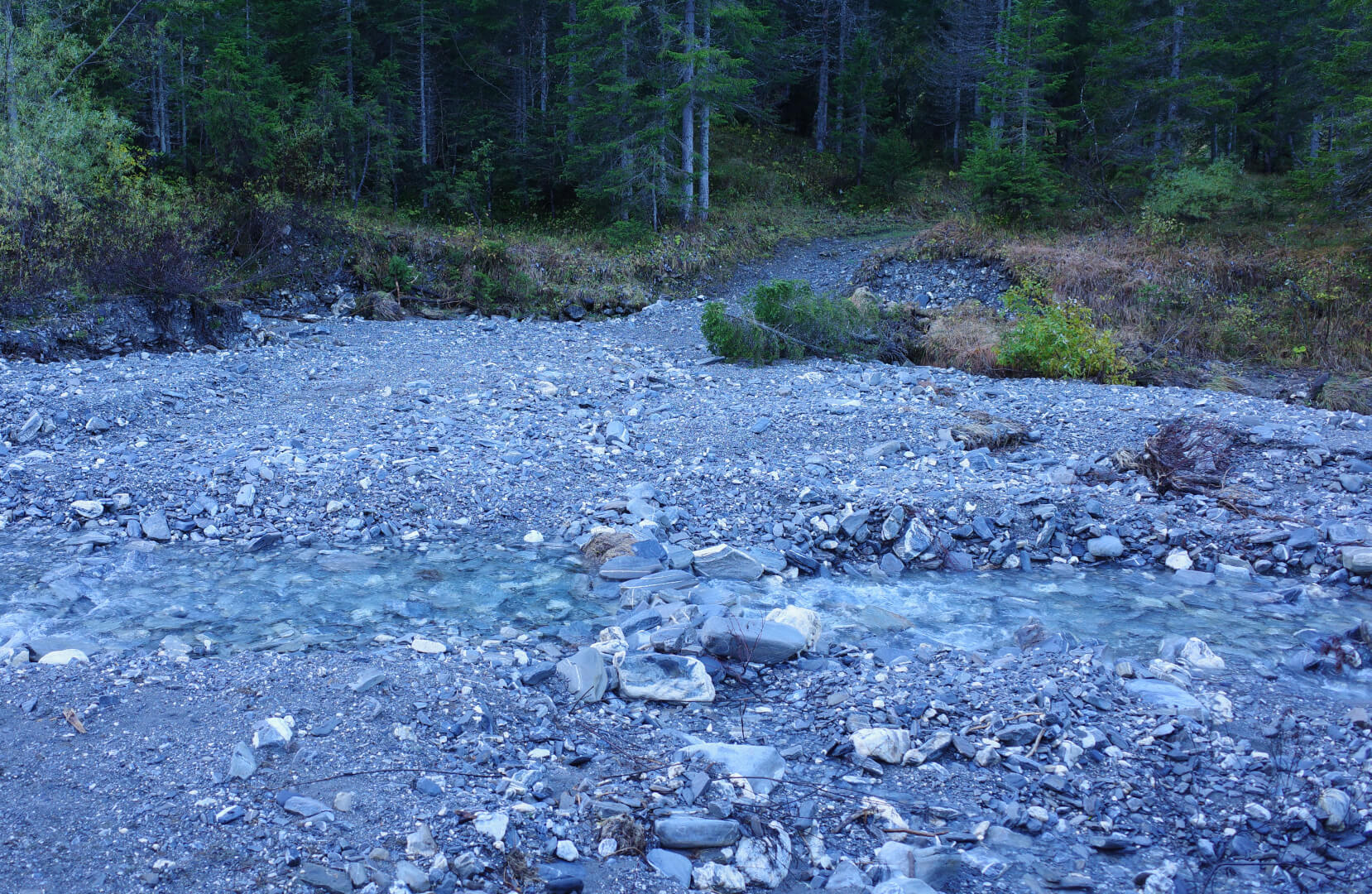 Flussüberquerung