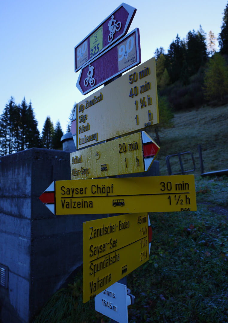 Wanderwege Stams