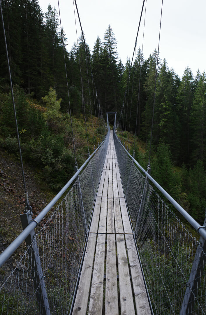 Hängebrücke Pany