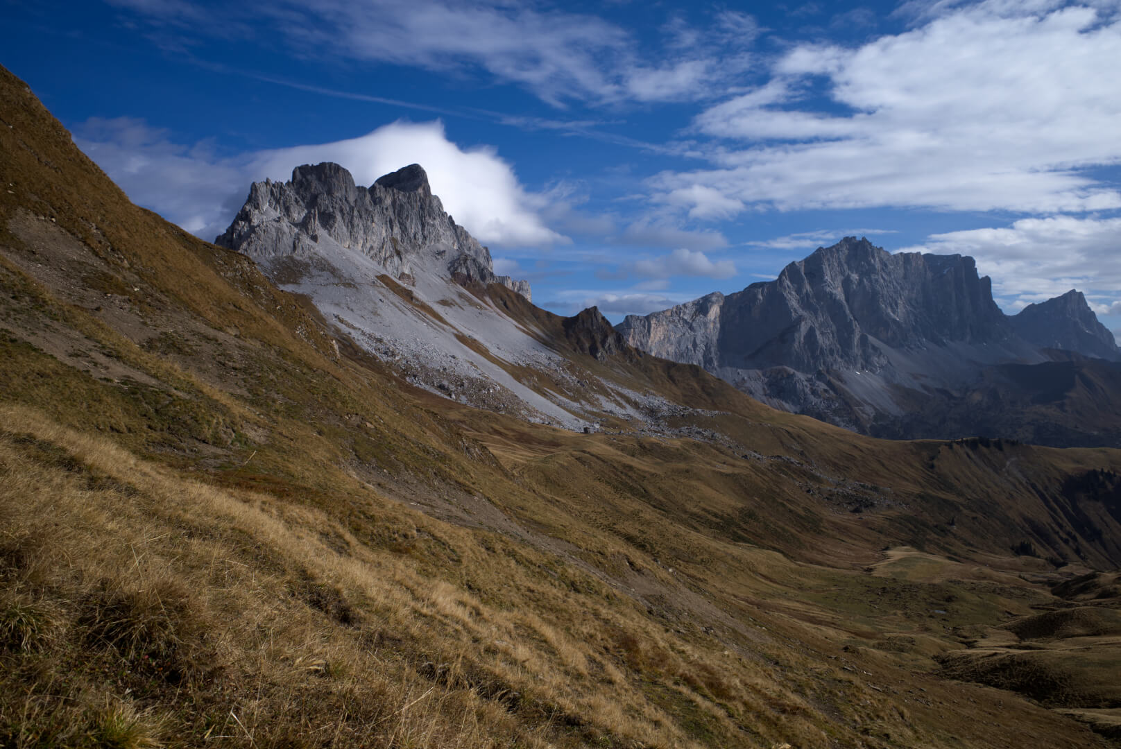 Aufstieg Gafalljoch