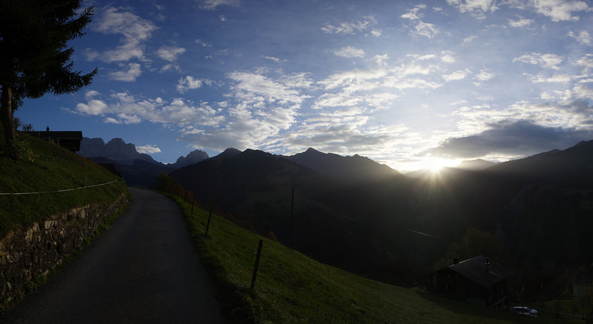 Sonnenaufgang Schuders