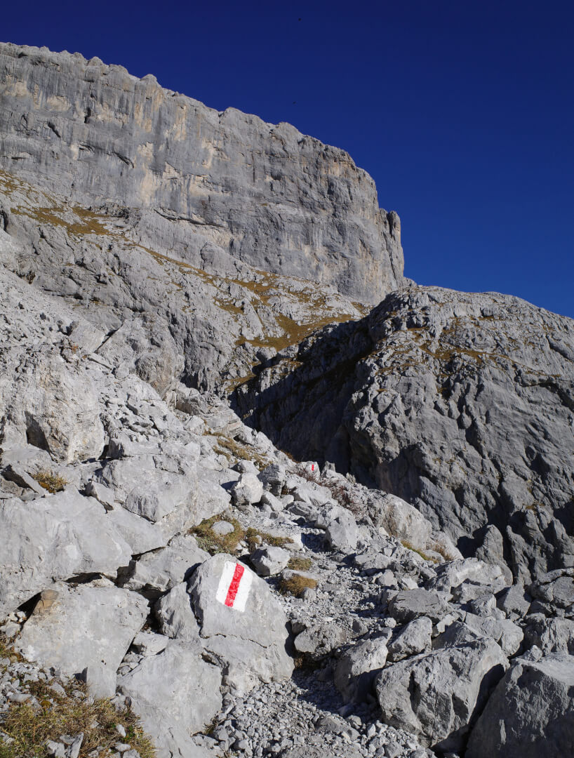 Bergweg zum Gemstobel