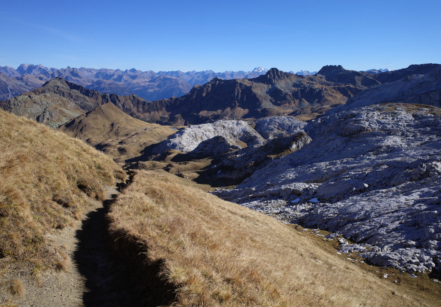 Wanderweg Tilisuna Hütte
