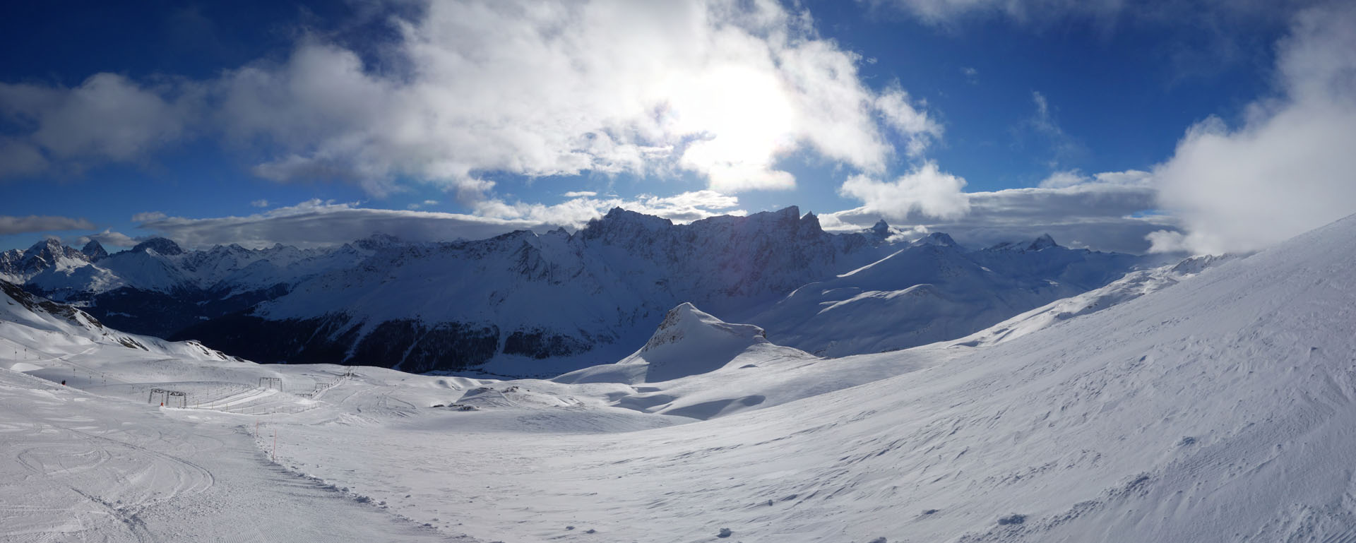 Abfahrt Piz Cartas