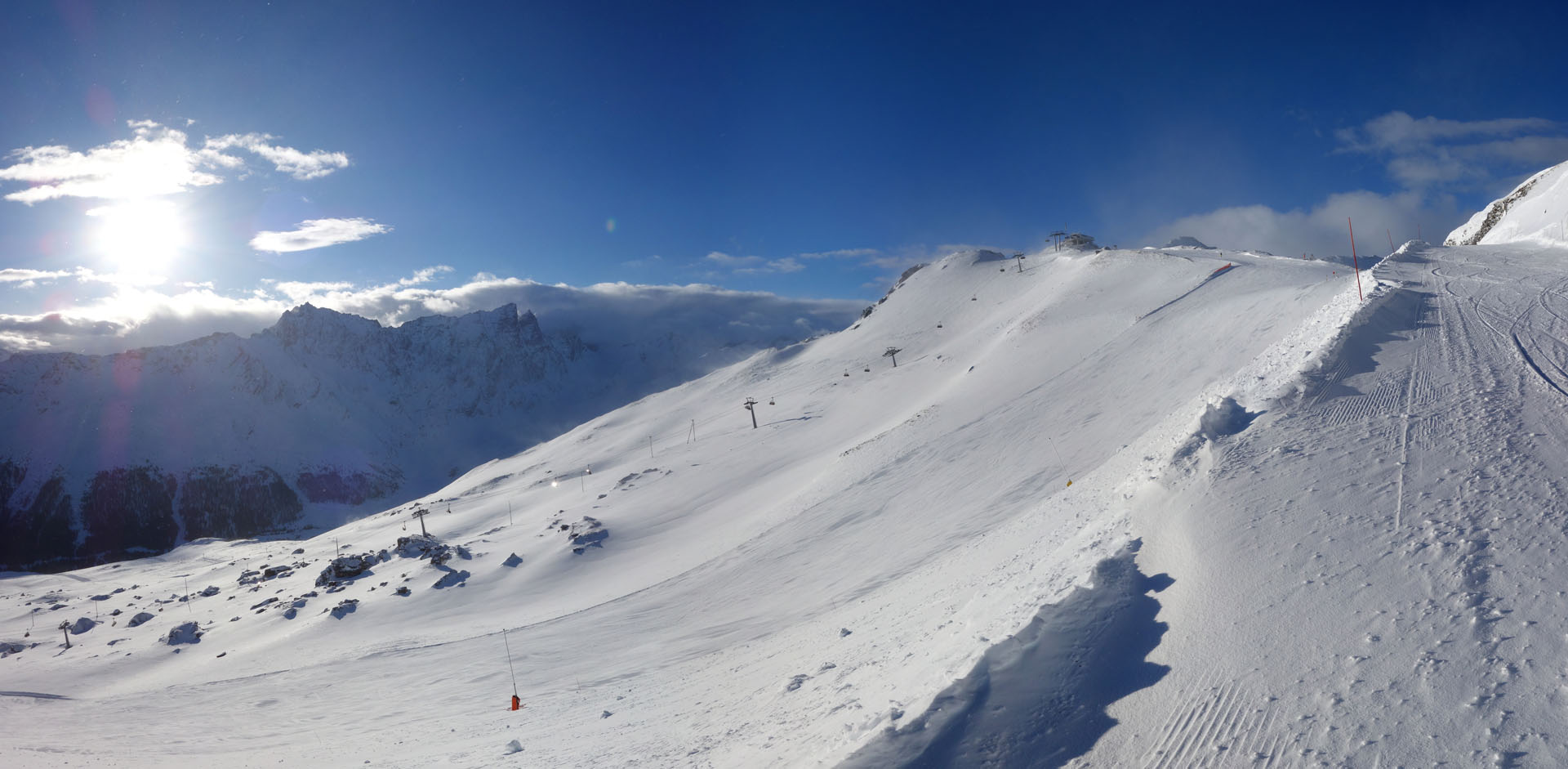 Skipisten Piz Martegnas