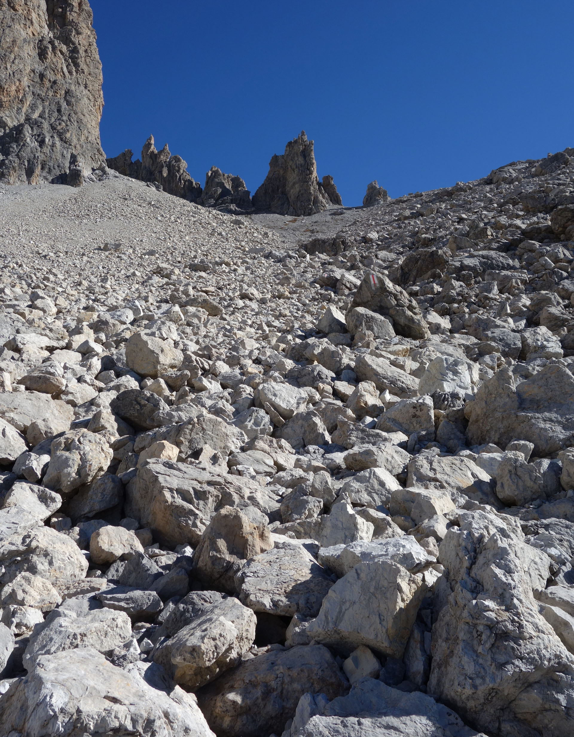 Aufstieg Pass digls Orgels