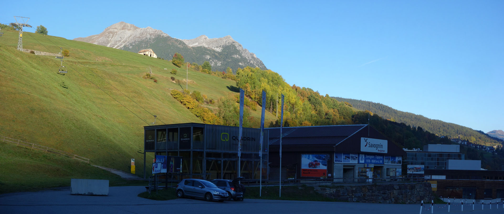 Parkplatz Savognin