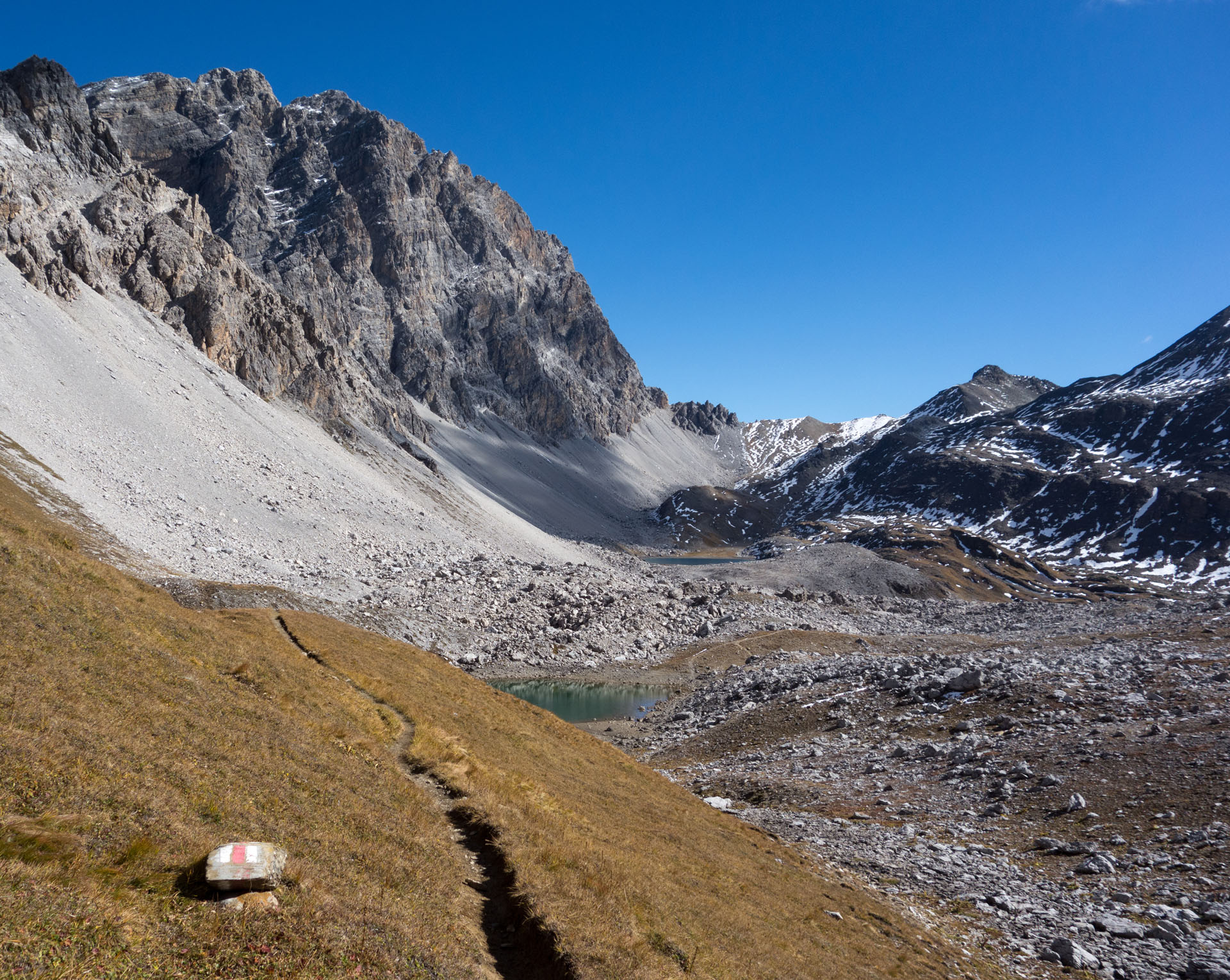 Wanderweg zur Bergseen