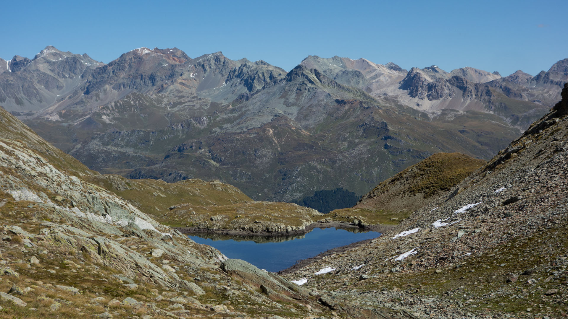 Berge bei Bivio