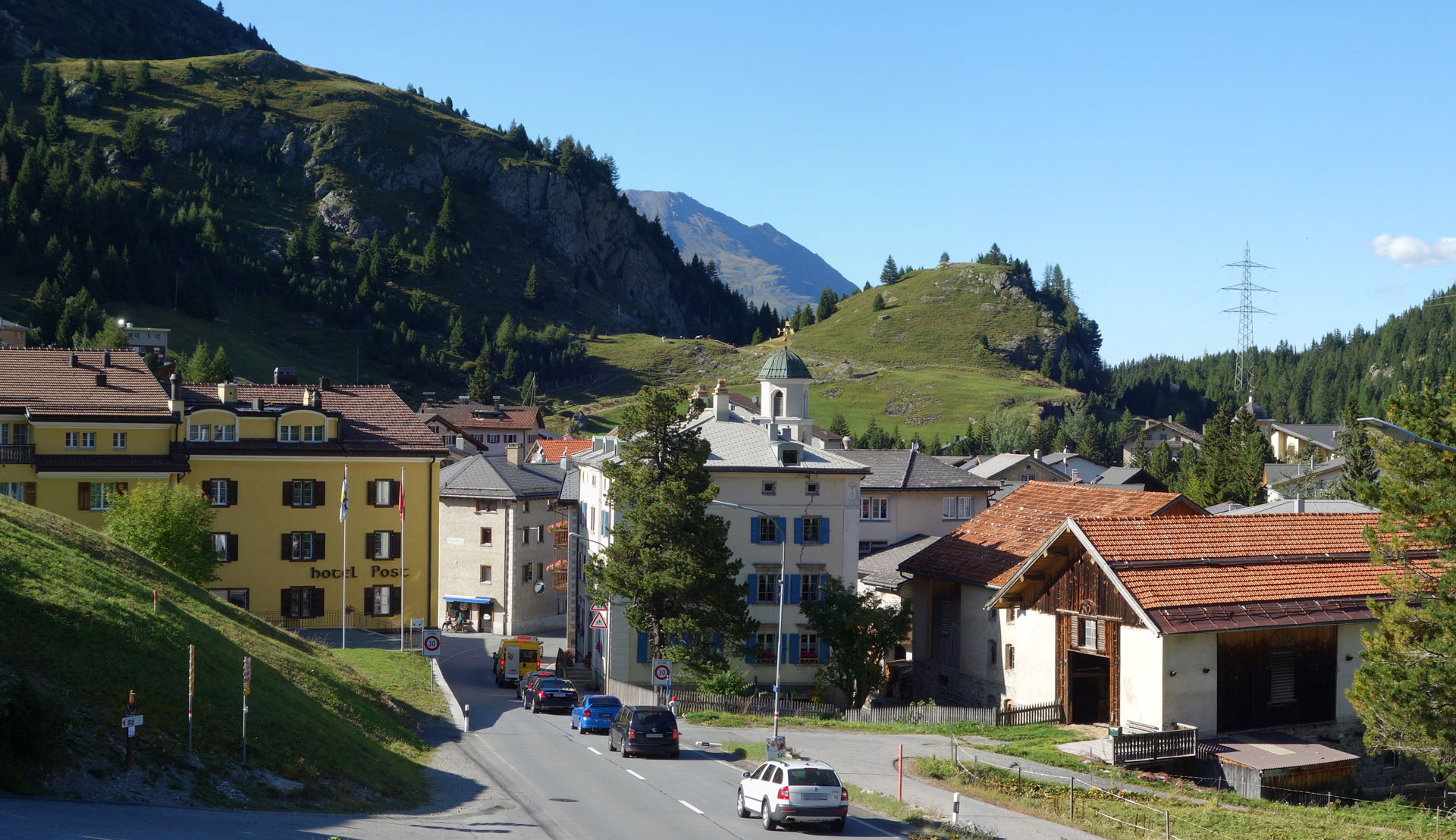 Stau Julierpass