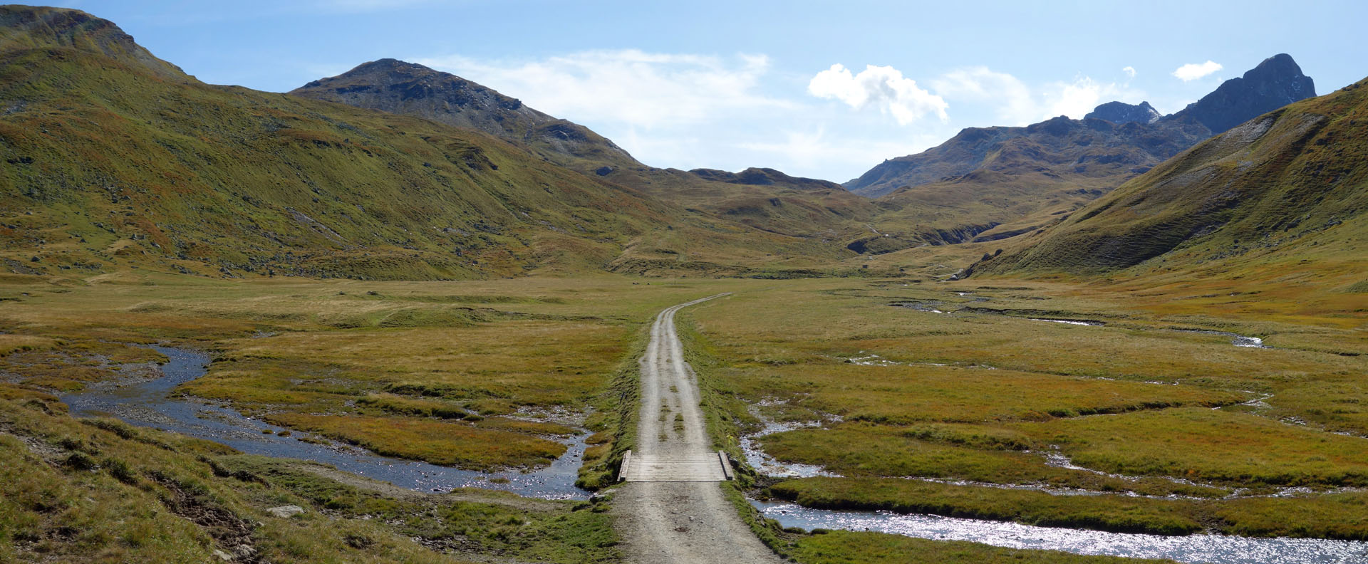 Straße über Septimerpass