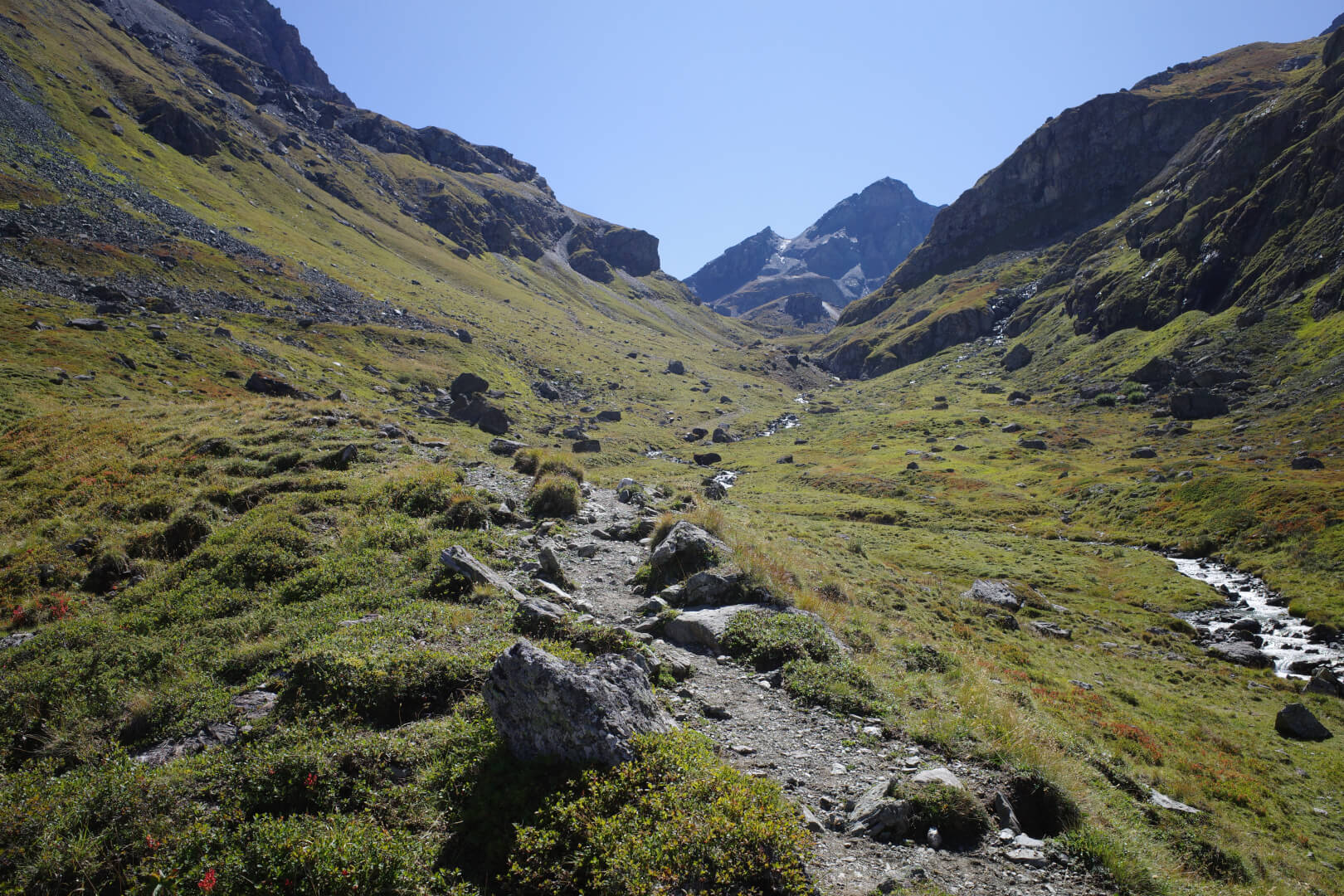 Wanderung durch Tal