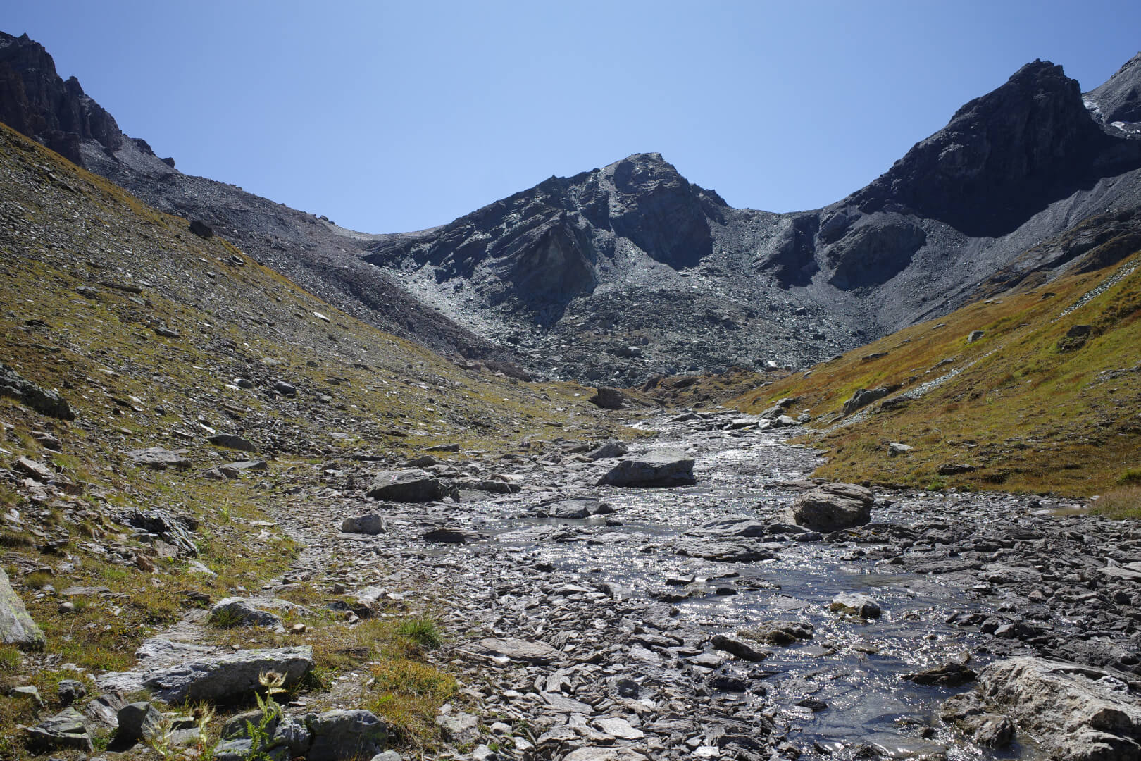 Wanderung im Hochgebirge