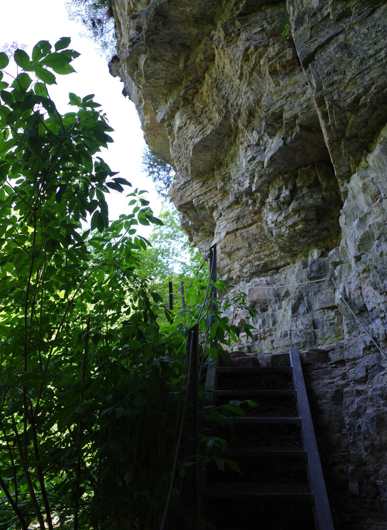 Metalltreppe
