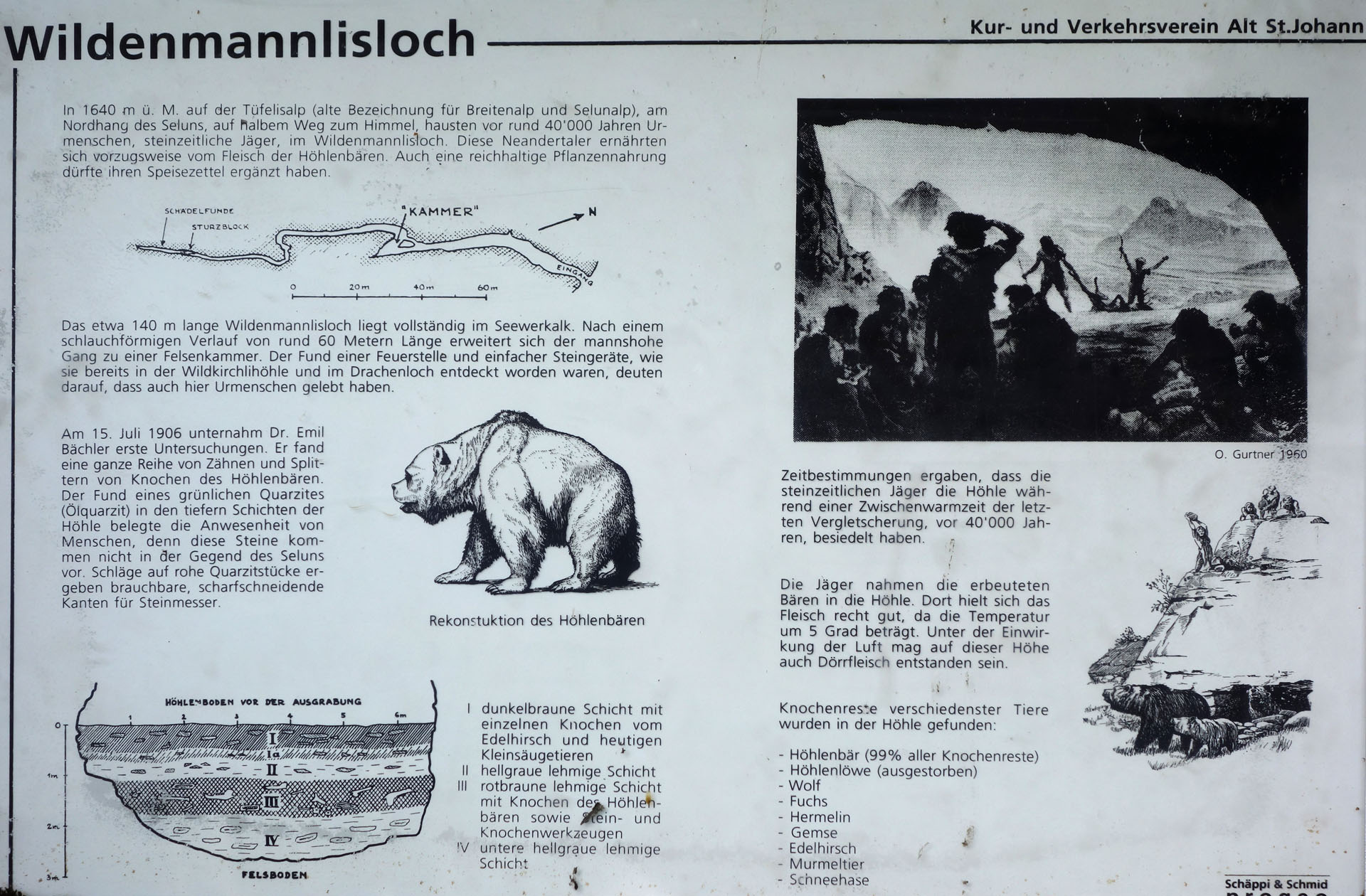 Beschreibung Wildmannlisloch