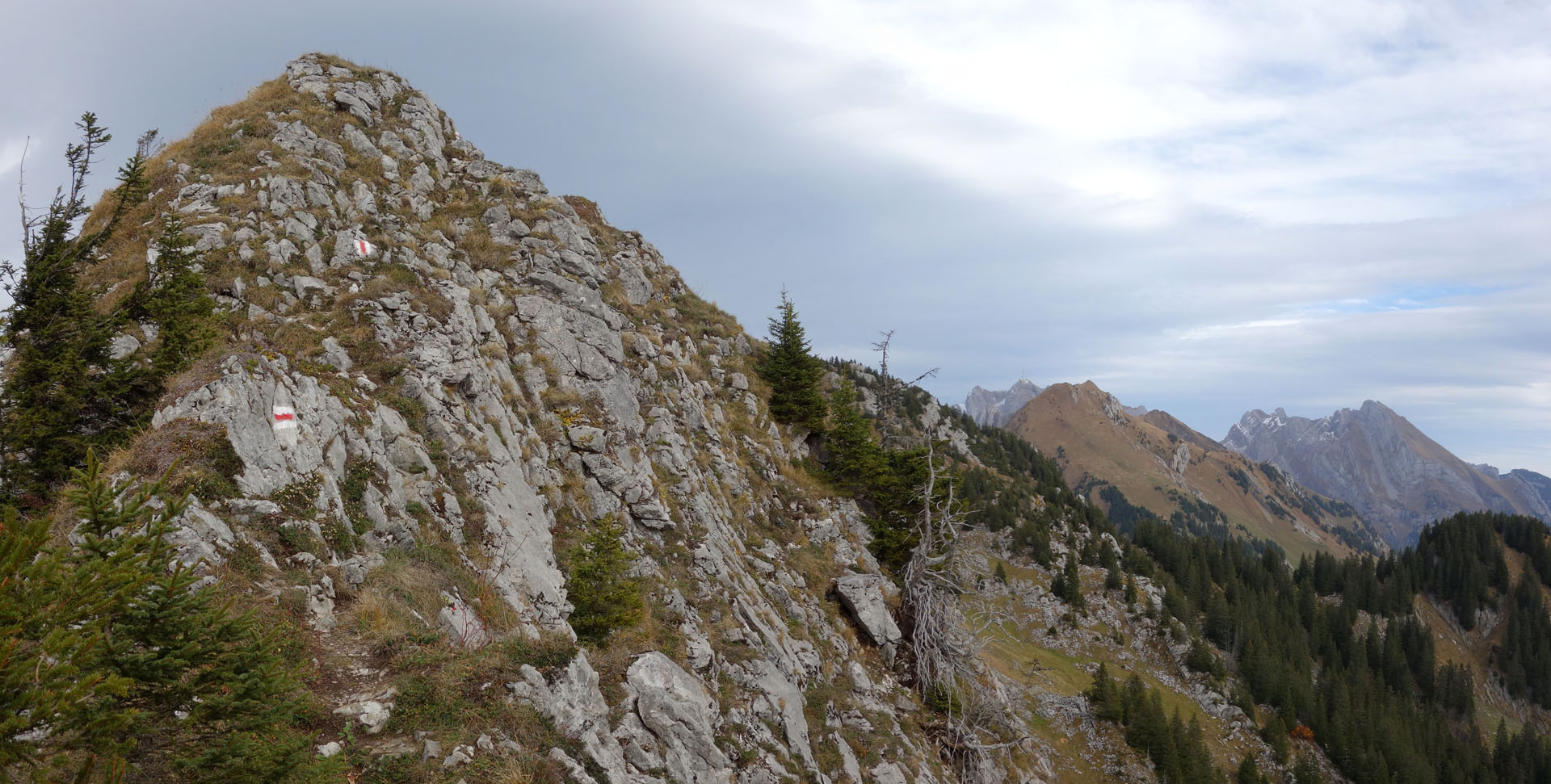 Kletterpassagen Neuenalpspitz