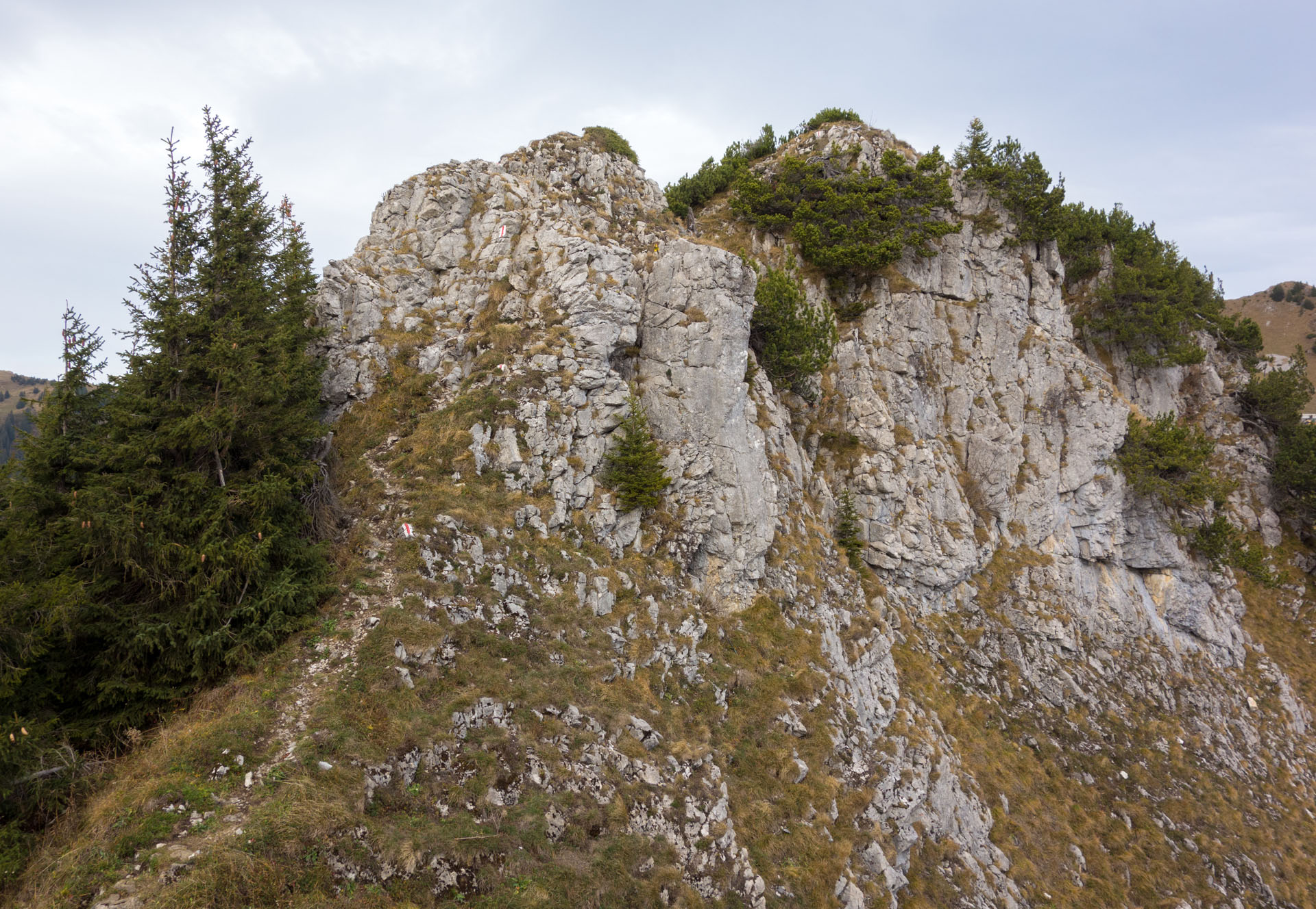 Steiler Wanderweg