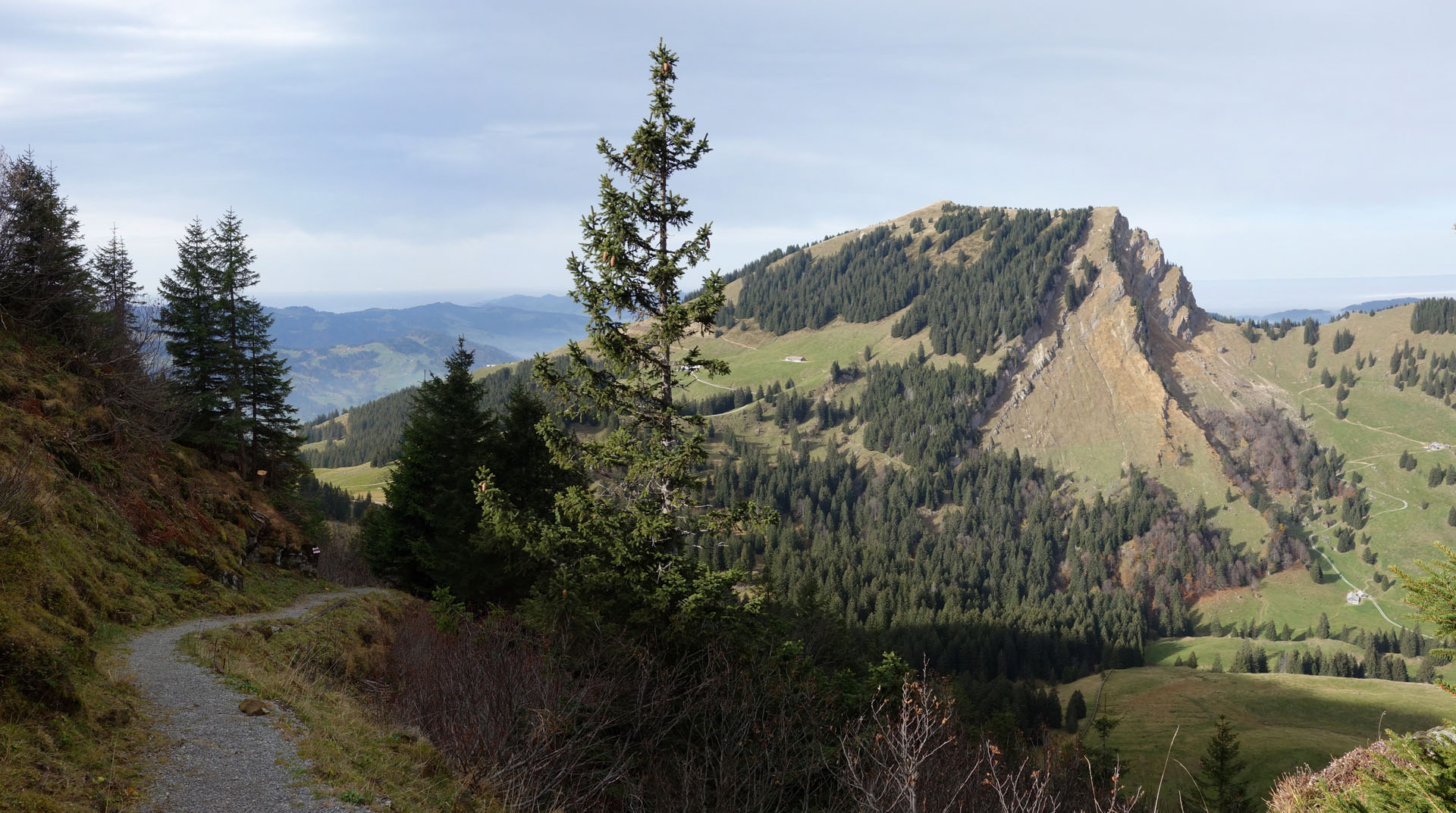 Wanderweg Windenpass Risipass