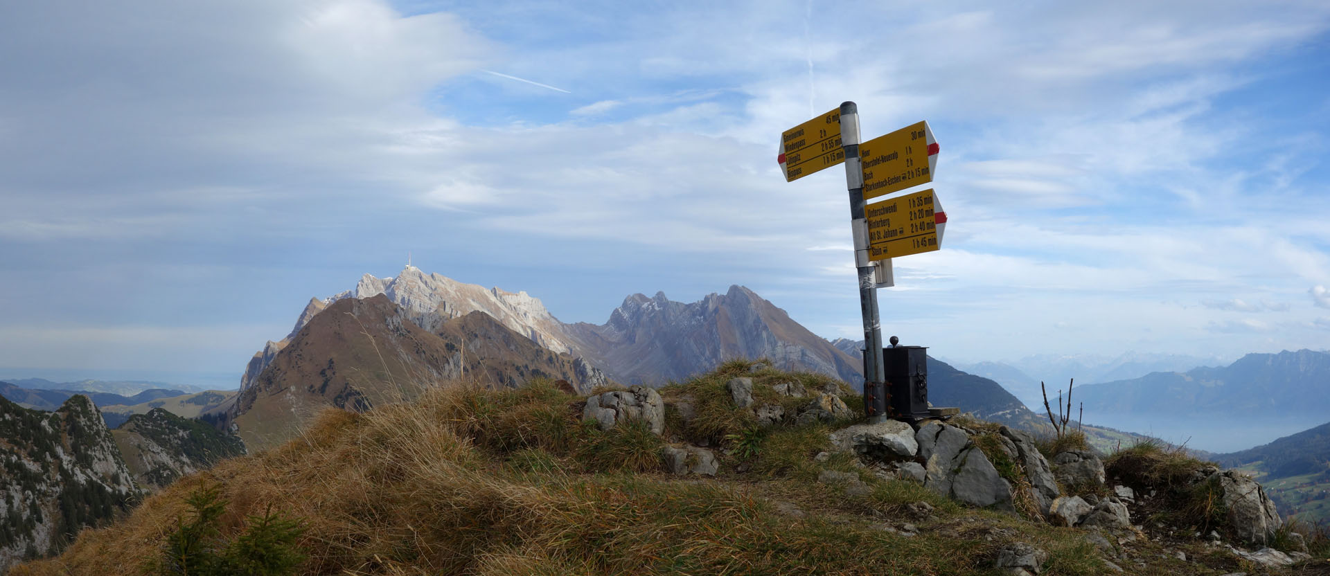 Wegweiser Neuenalpspitz