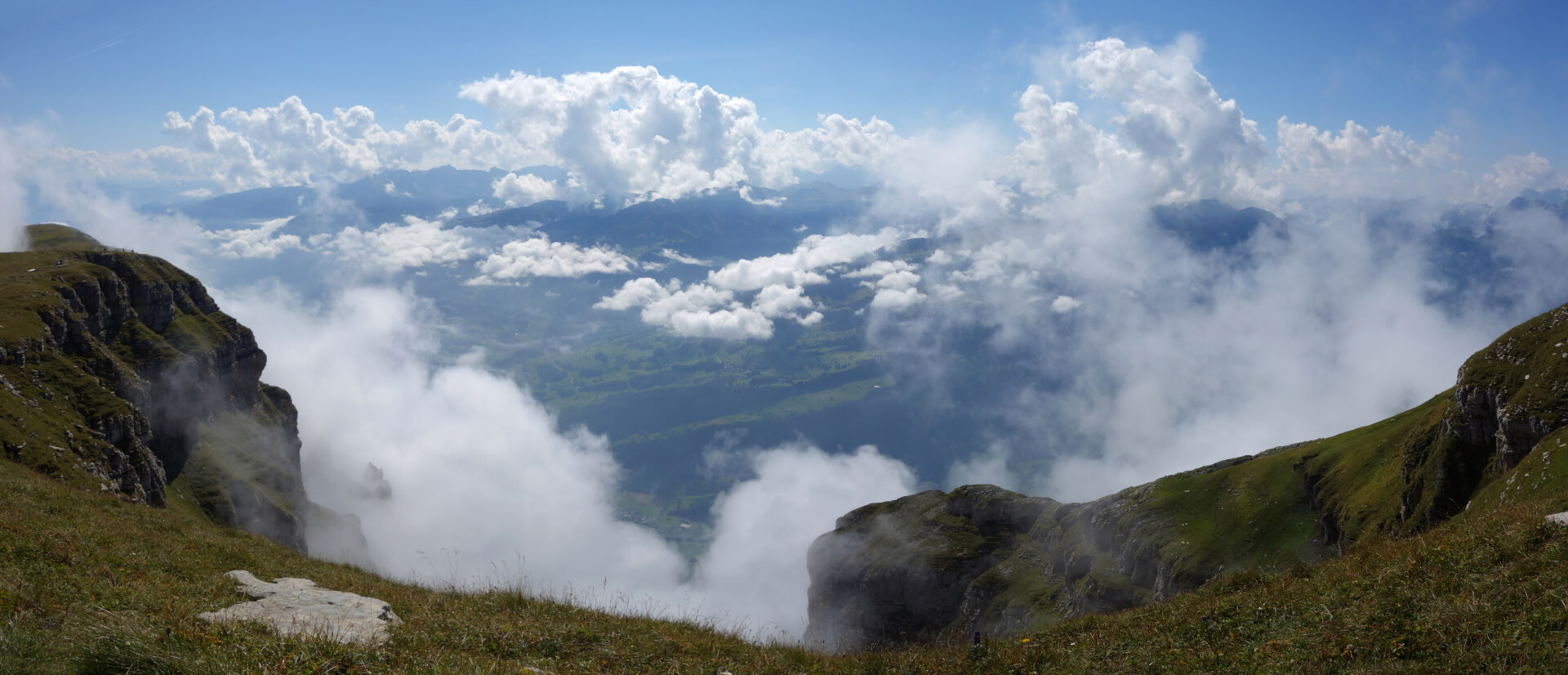 Tiefblick Chäserrugg