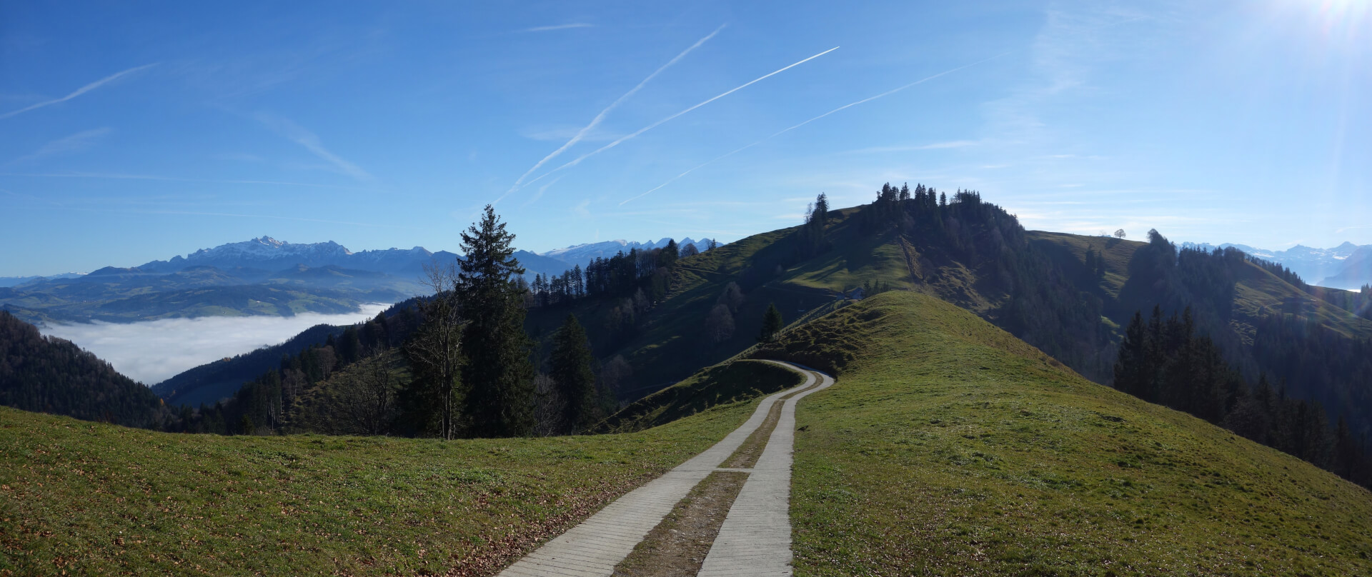 Fahrweg Chrüzegg