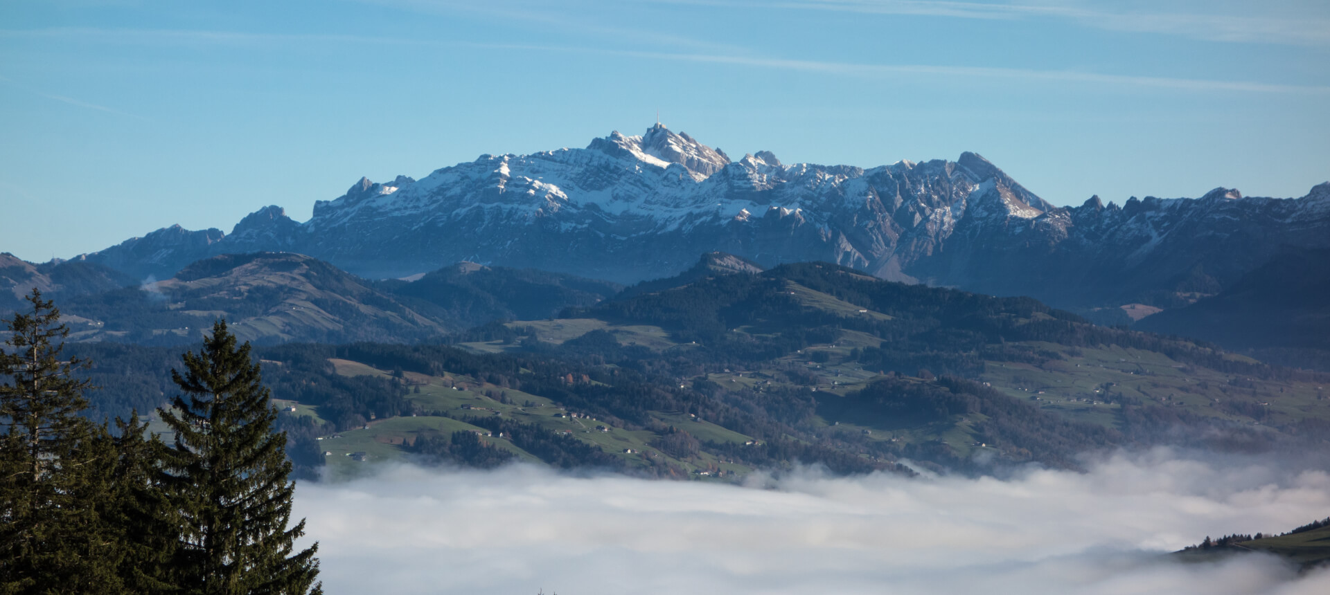 Säntis mit Nebelmeer