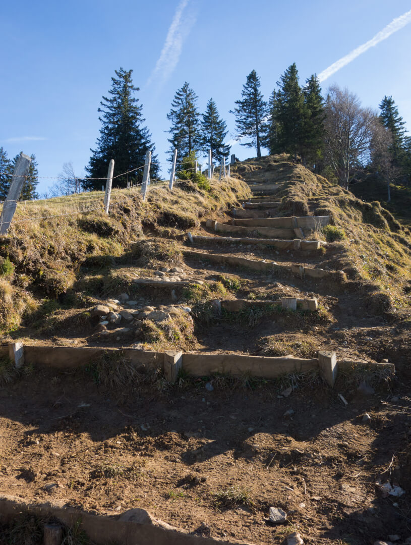 Treppe Tweralpspitz