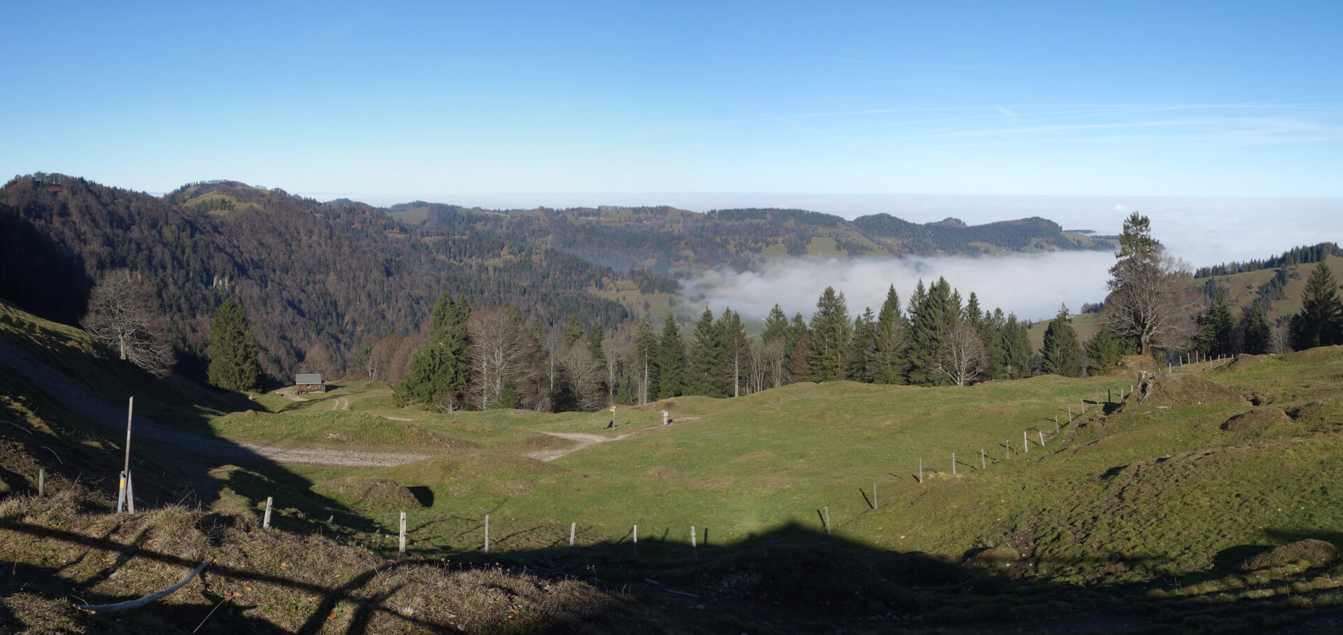Wanderweg Chrüzegg - Libingen