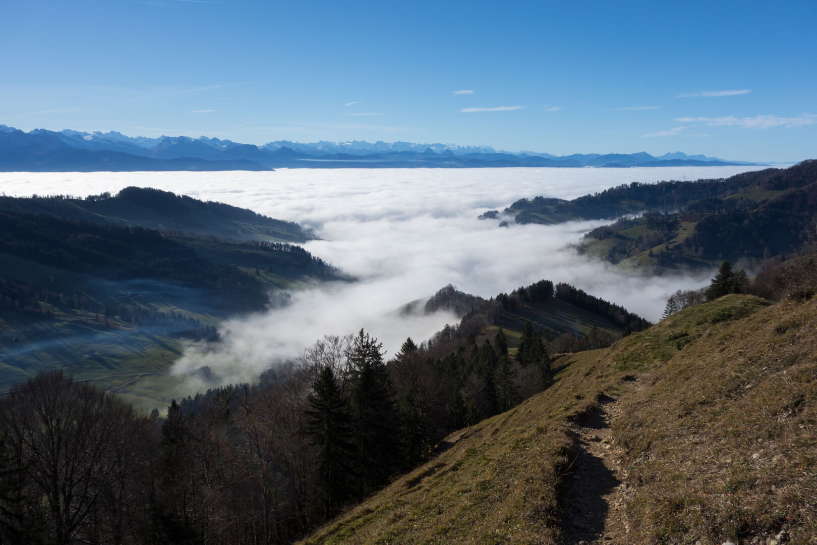 Wanderweg Chrüzegg