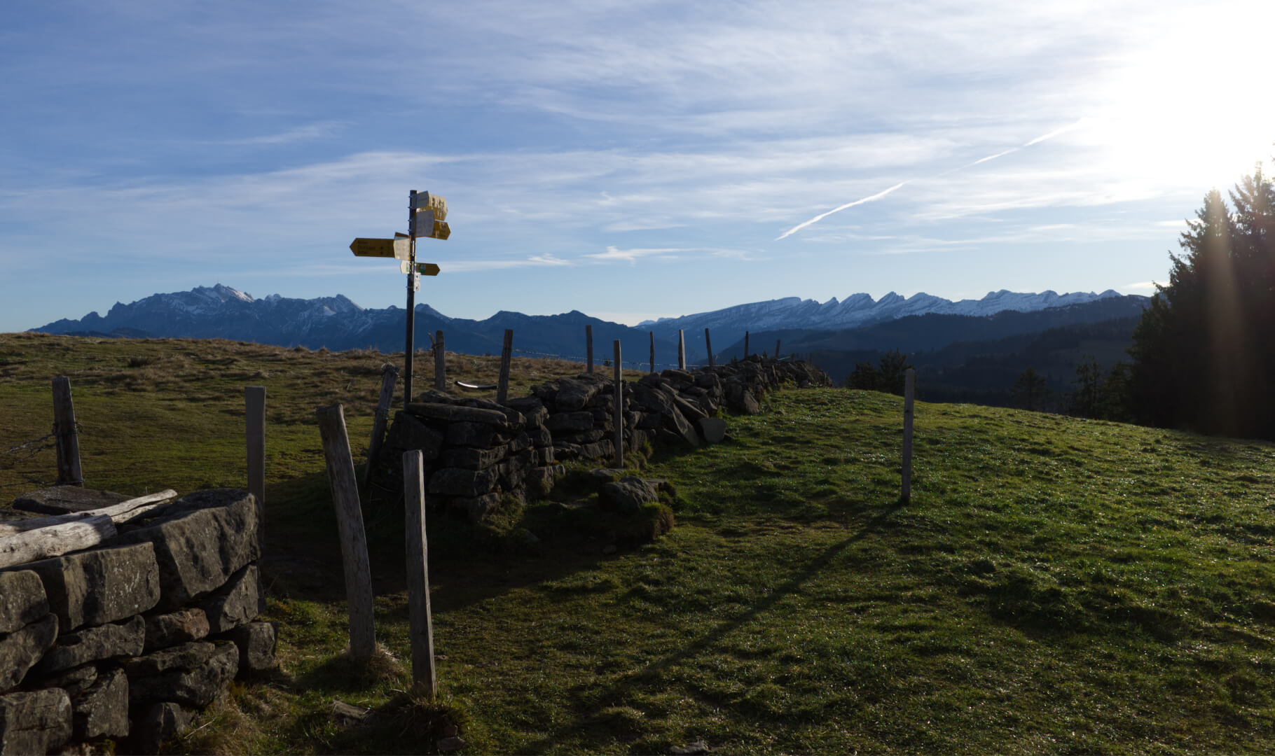 Wegweiser Regelstein