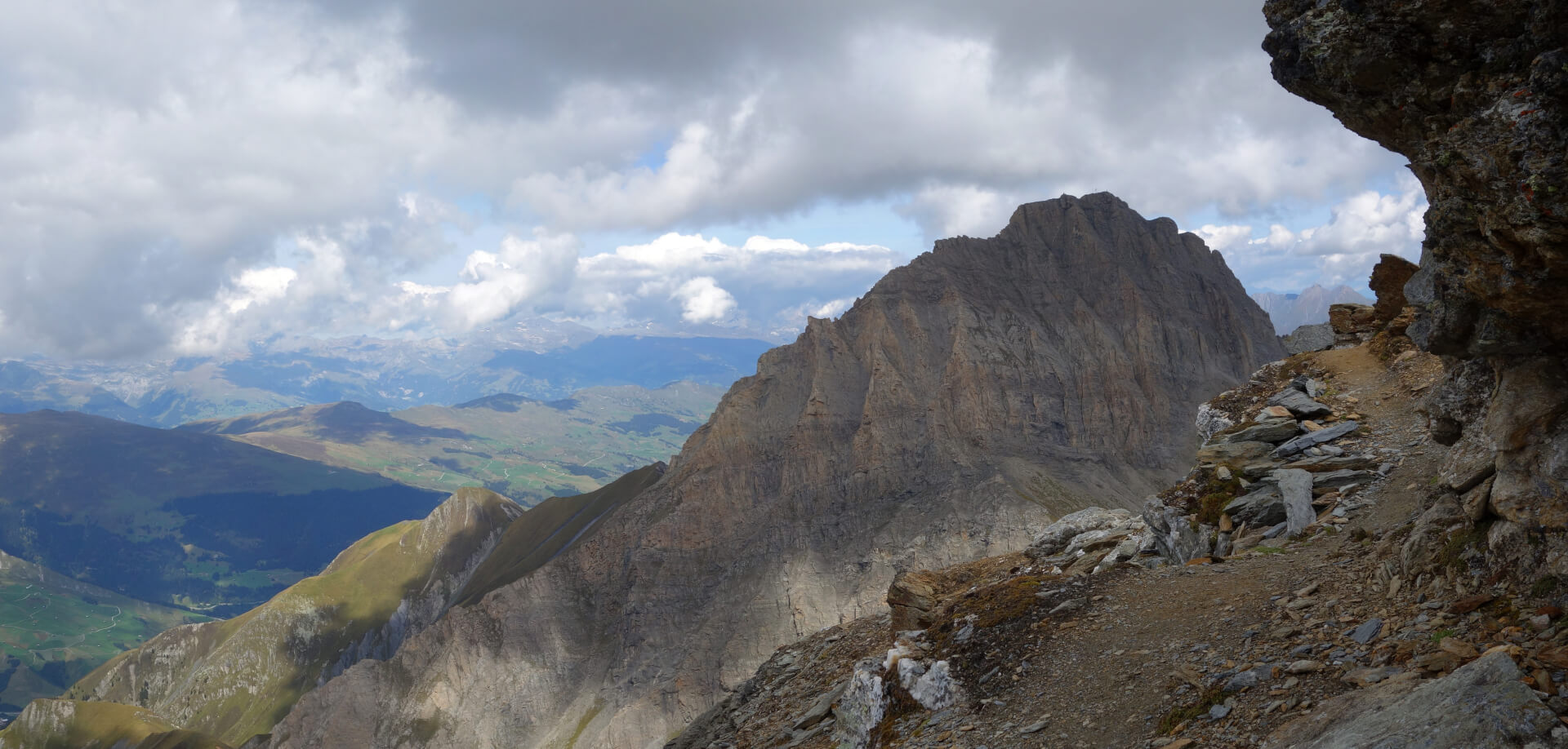 Faltschonhorn ausgesetzte Stelle