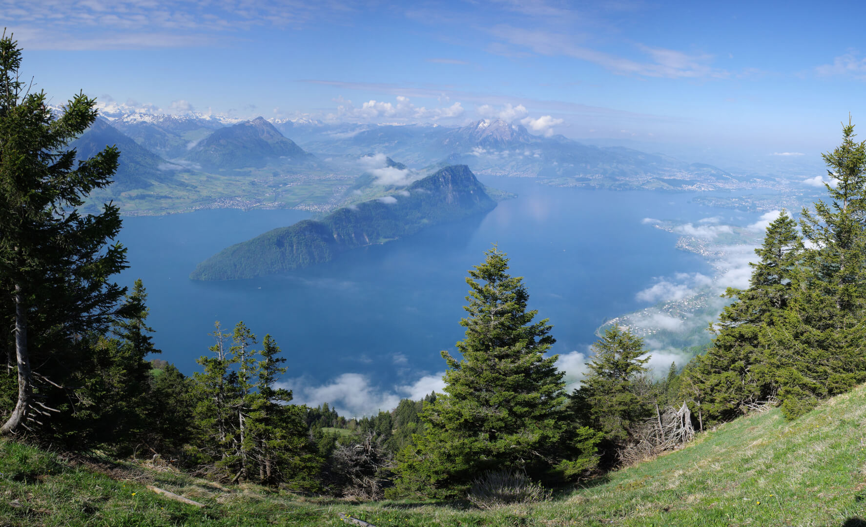 Aussicht Rigi Dossen