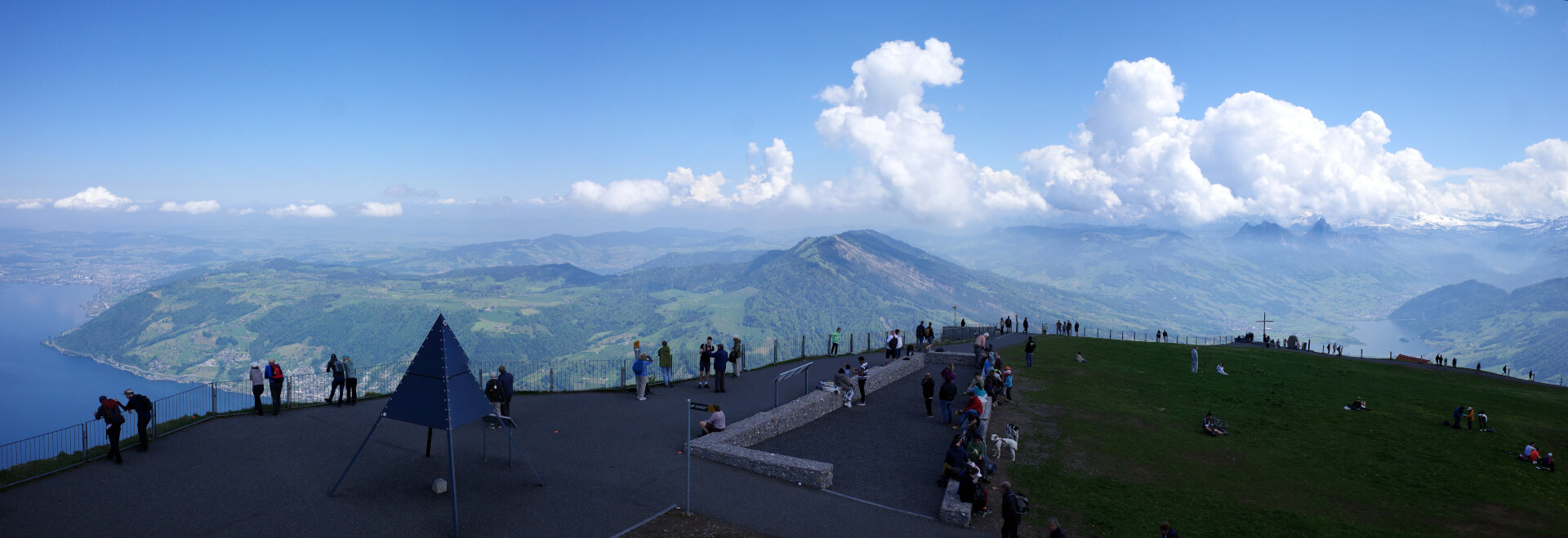 Gipfel Rigi Kulm