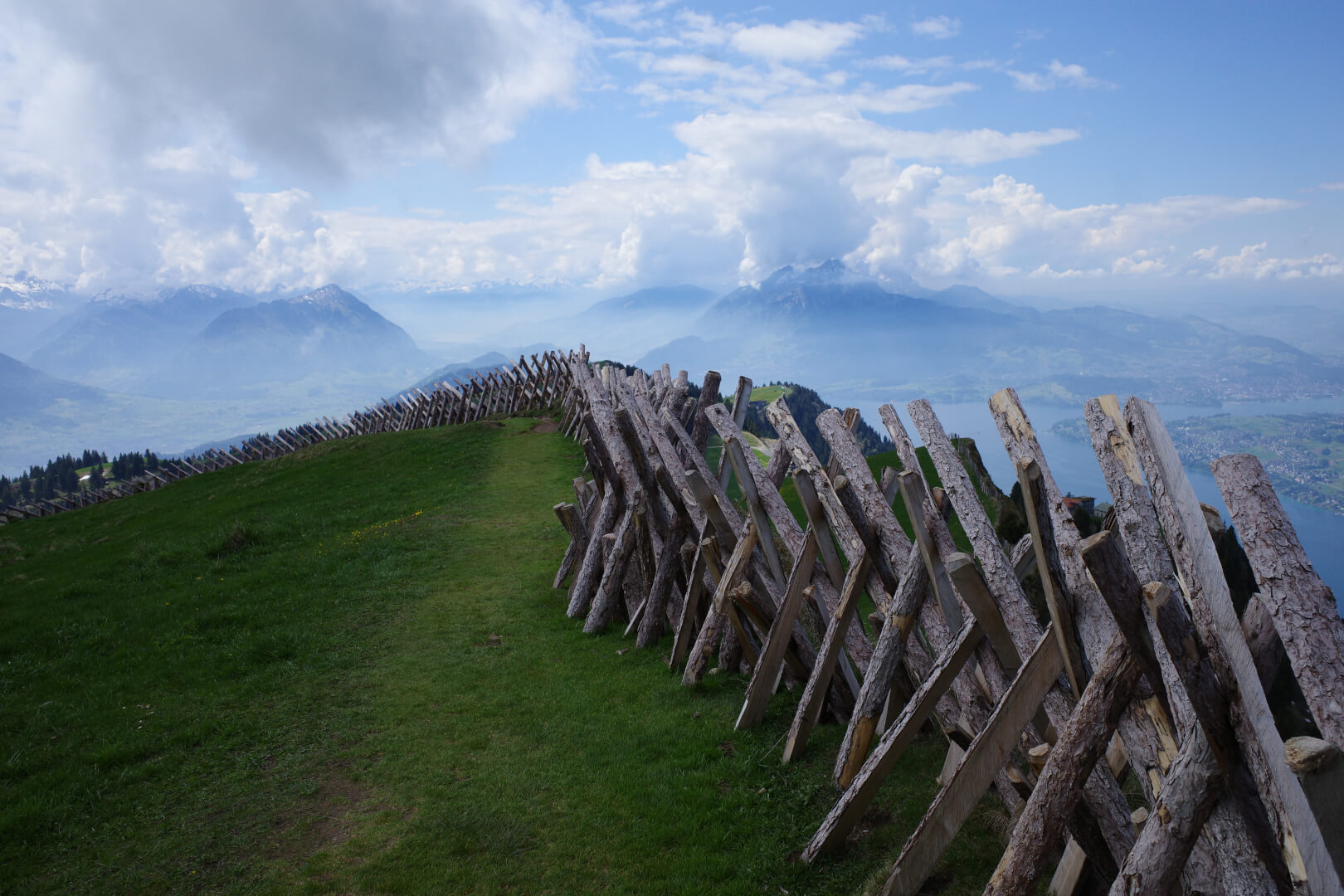 Schrägzaun Rigi